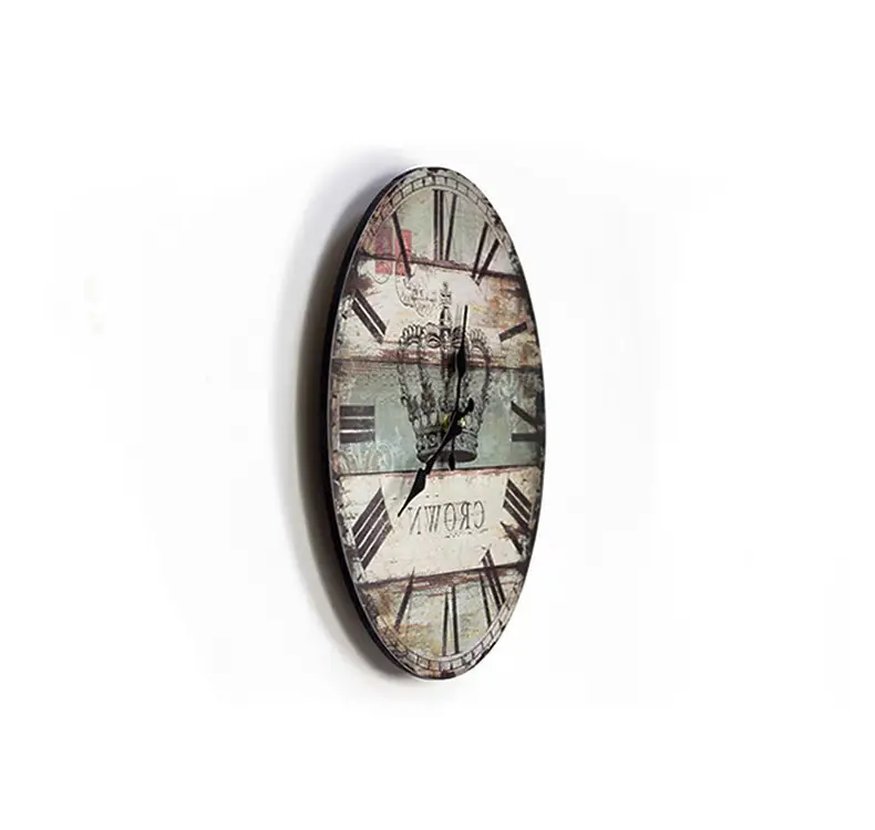 14" Backyard Self-Cleaning Wall Clock Modern Frame — feature 14