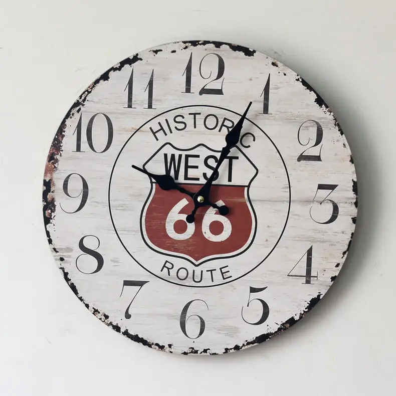 14" Backyard Self-Cleaning Wall Clock Modern Frame — feature 21