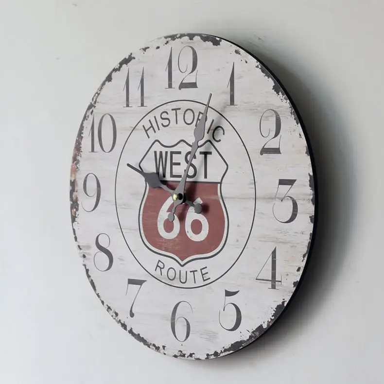 14" Backyard Self-Cleaning Wall Clock Modern Frame — feature 22