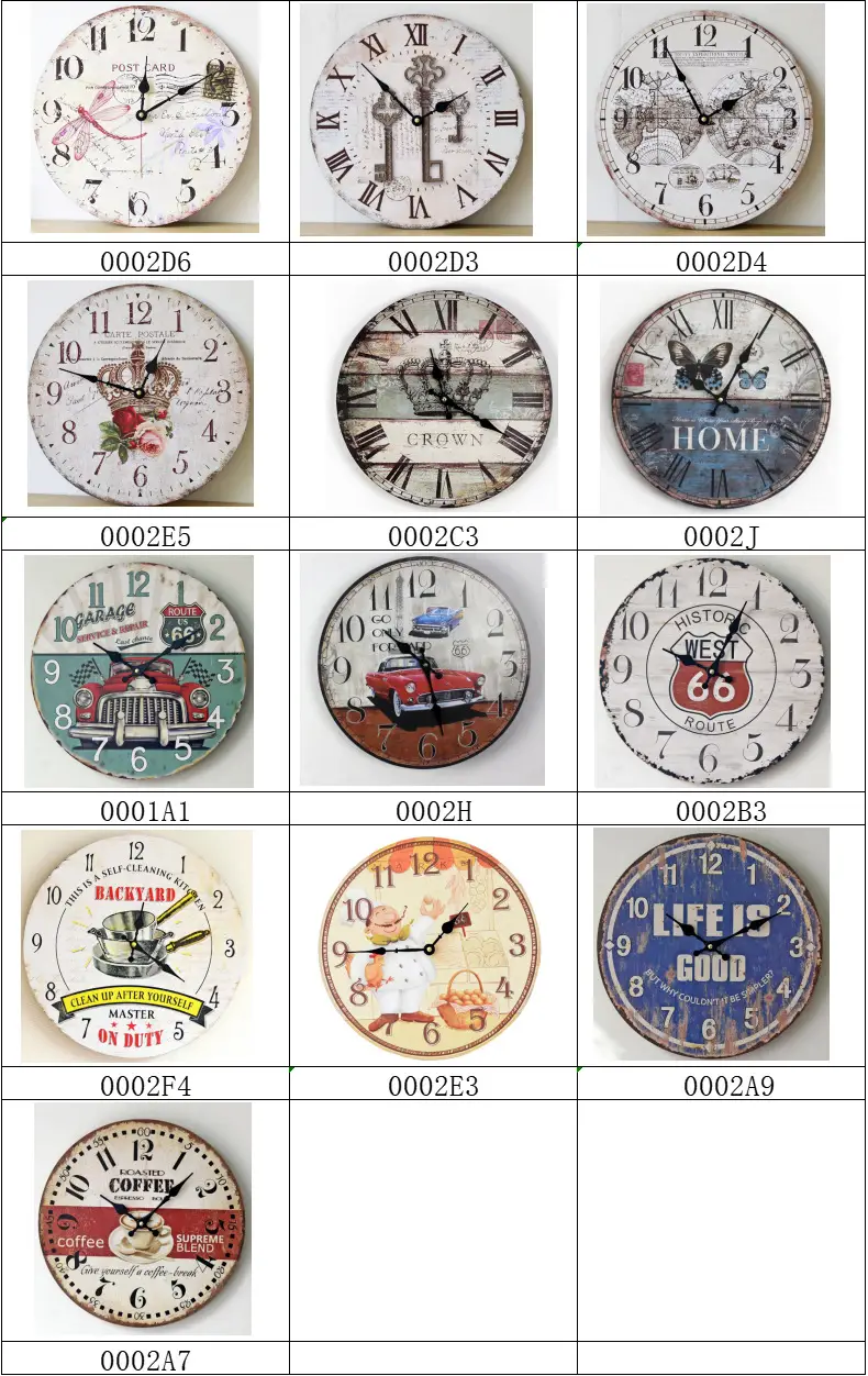14" Backyard Self-Cleaning Wall Clock Modern Frame — feature 4