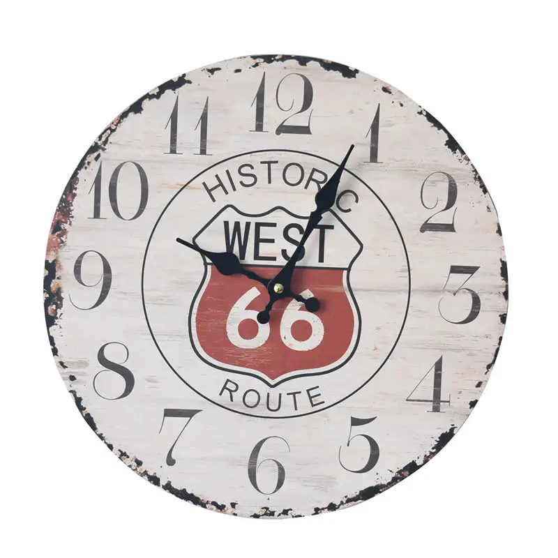 14" Backyard Self-Cleaning Wall Clock Modern Frame - Image 12