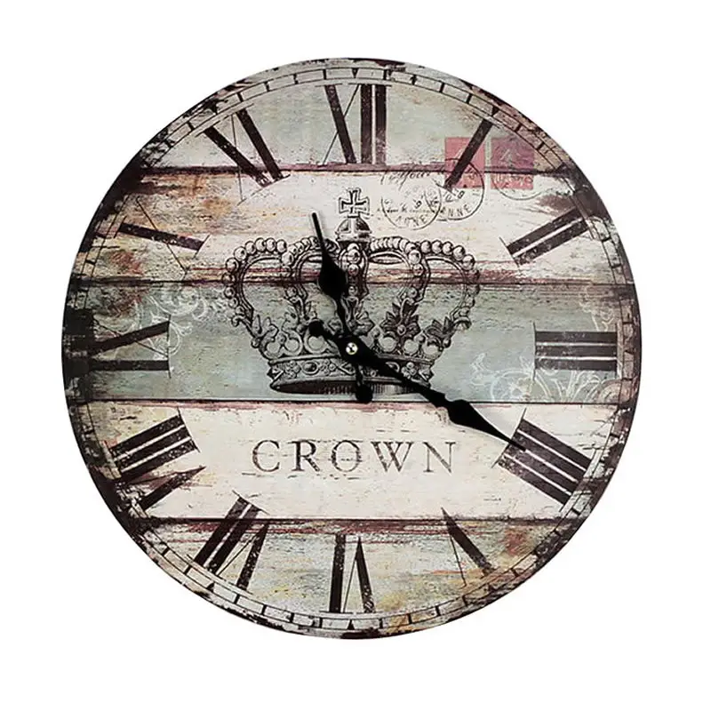 14" Backyard Self-Cleaning Wall Clock Modern Frame - Image 5