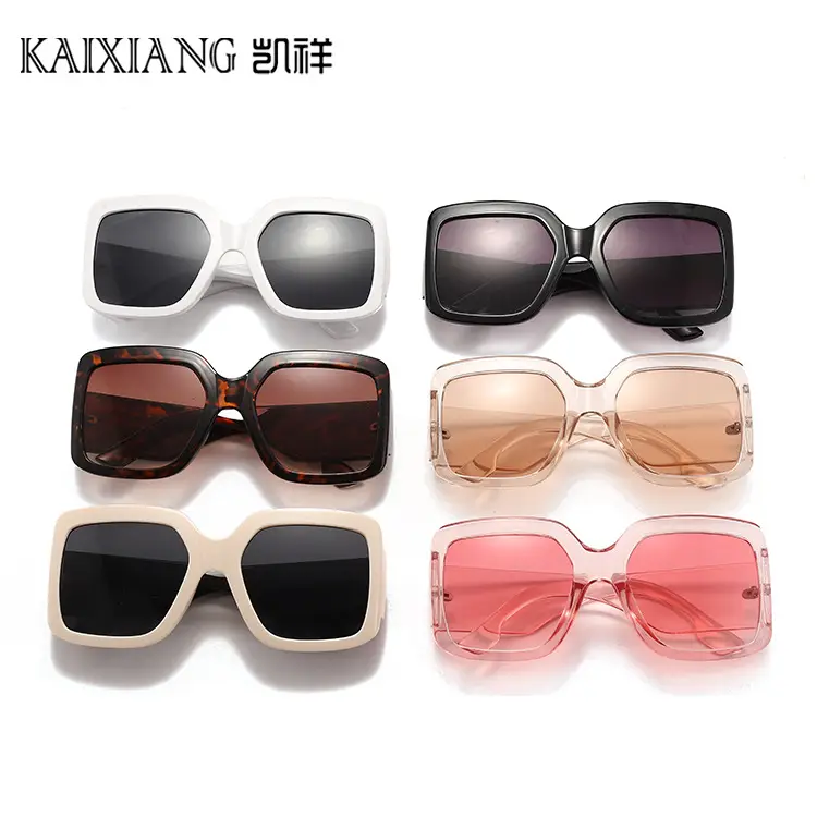Women's Retro Box Sunshade Sunglasses Brown Tortie - Image 8