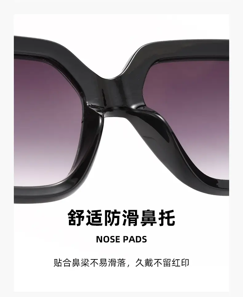 Women's Retro Box Sunshade Sunglasses Brown Tortie — feature 7
