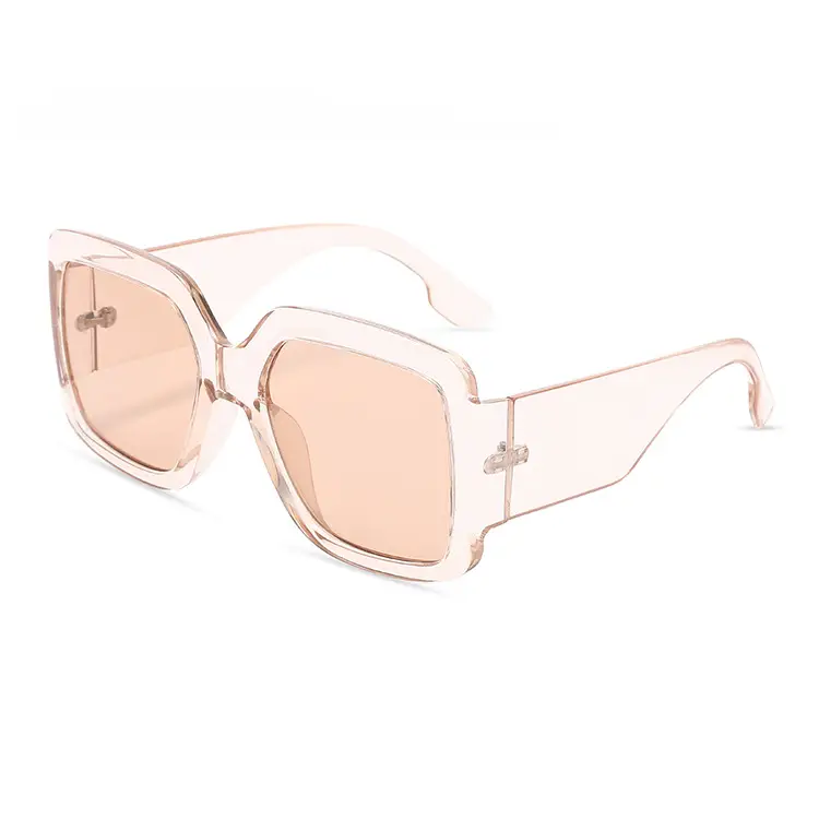 Women's Retro Box Sunshade Sunglasses Brown Tortie - Image 3
