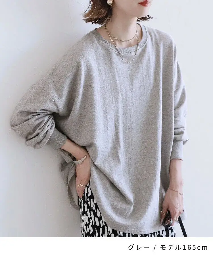 Women Striped Oversized Sweatshirt Black White Loose Cotton — feature 33