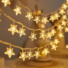Outdoor LED Ice Curtain Light String Starry Sky Dimmable — feature 12