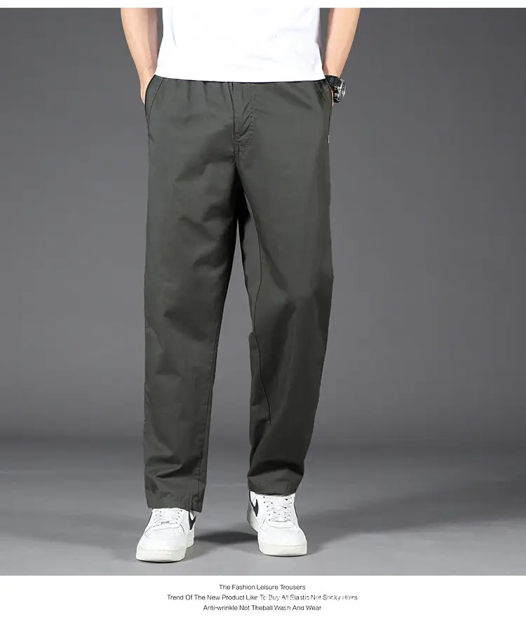 Zoruo Cotton Thickened Composite Pants Grey Men — feature 10