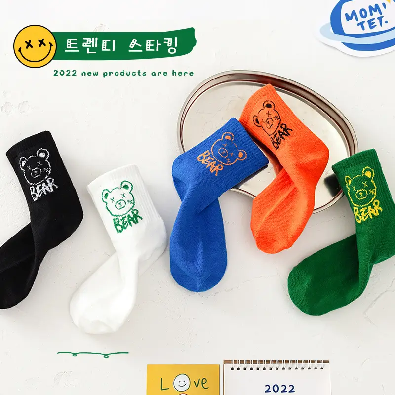 Children's Cotton Socks Spring Autumn New Design - Image 16