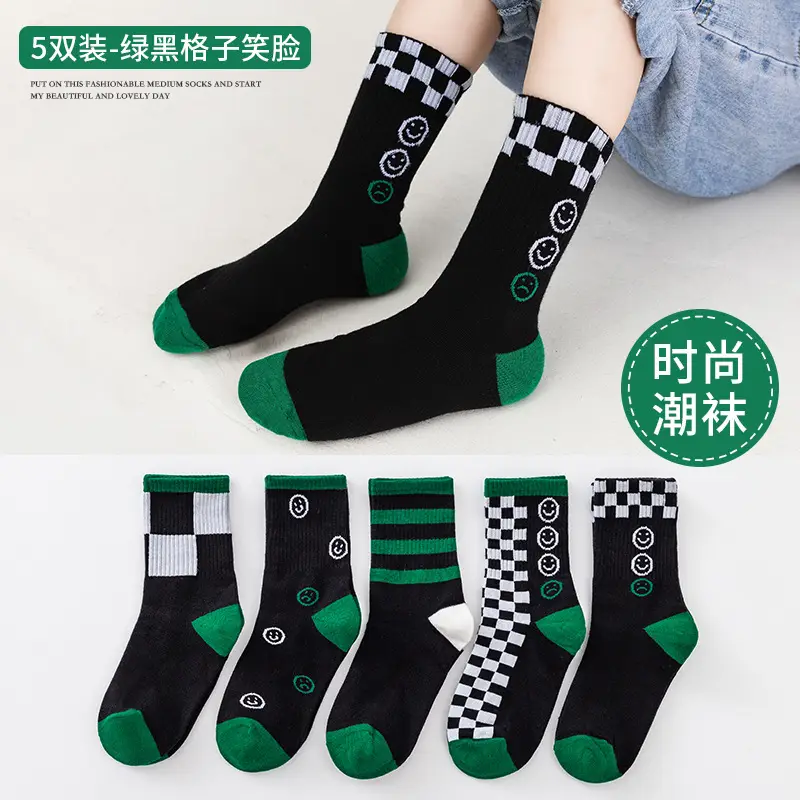 Children's Cotton Socks Spring Autumn New Design - Image 11