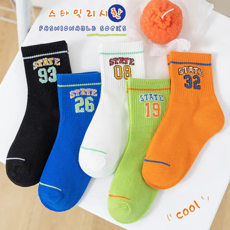 Children's Cotton Socks Spring Autumn New Design - Image 3