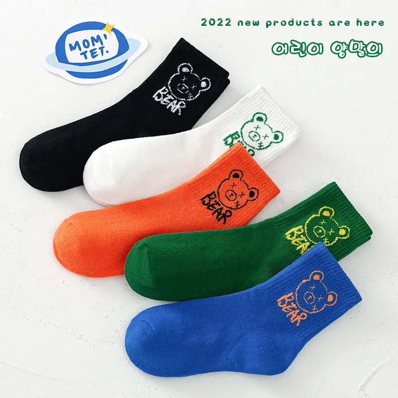 Children's Cotton Socks Spring Autumn New Design - Image 4