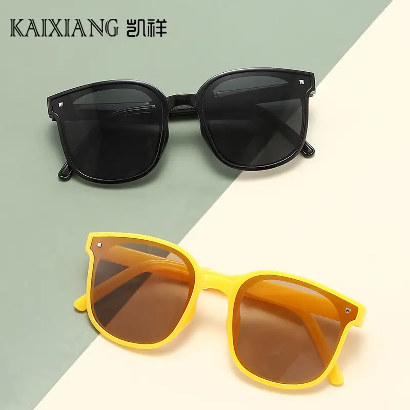 Kids White Anti-UV Foldable Sunglasses
