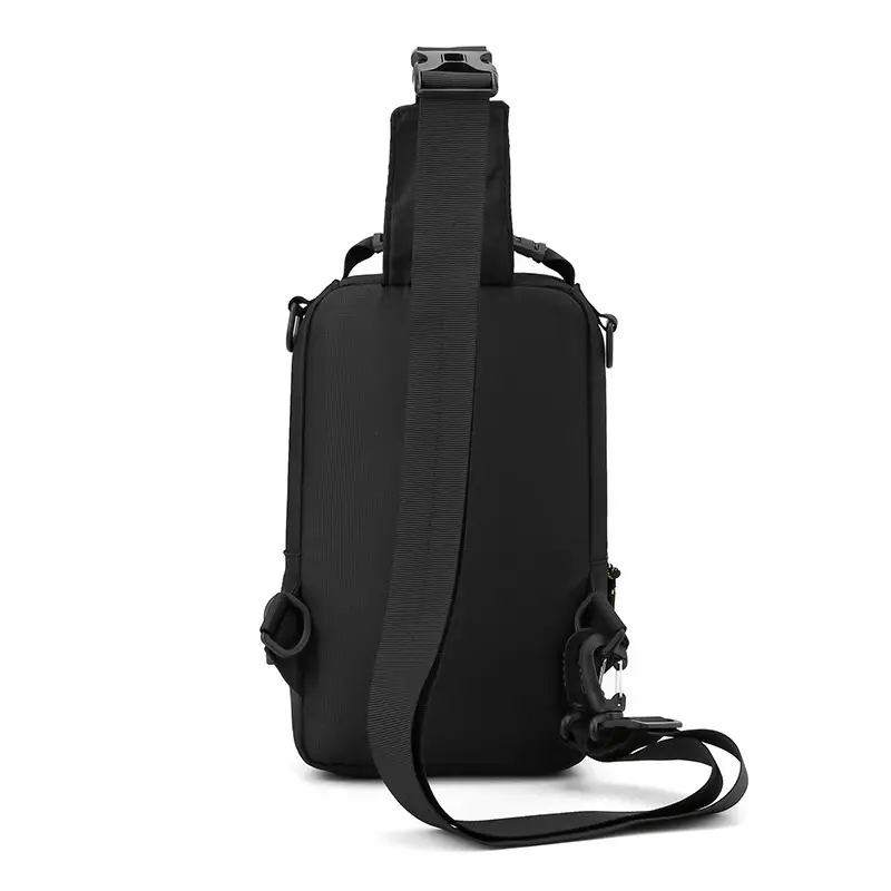 Men's Blue Crossbody Bag with Backpack Design