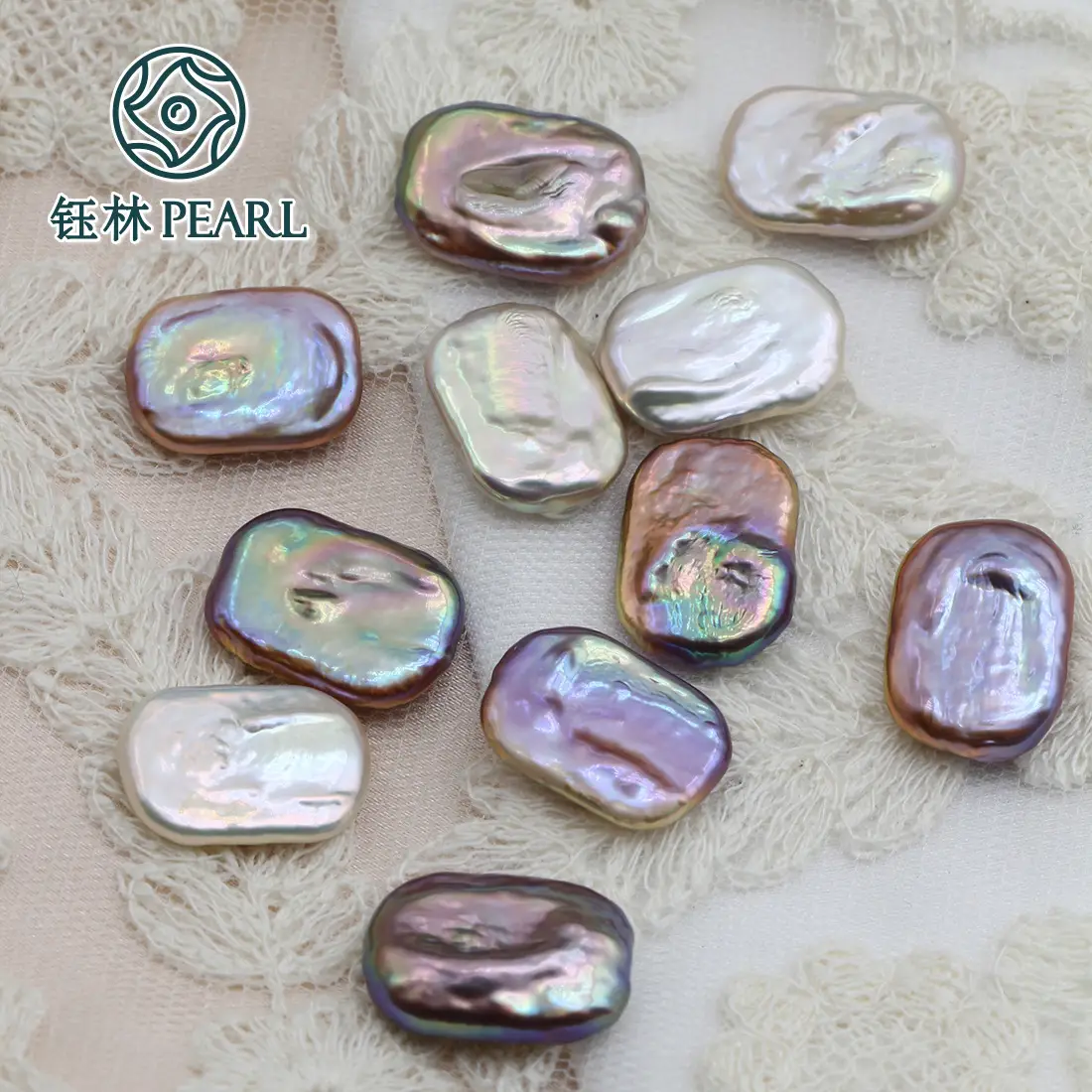 12-13mm Baroque Pearl Straps for Jewelry Making
