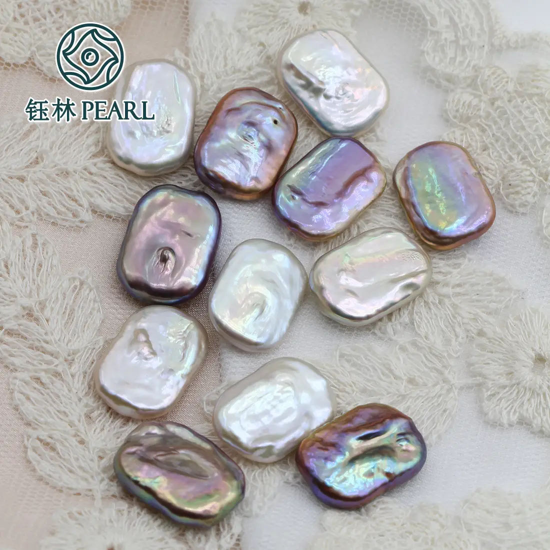 12-13mm Baroque Pearl Straps for Jewelry Making