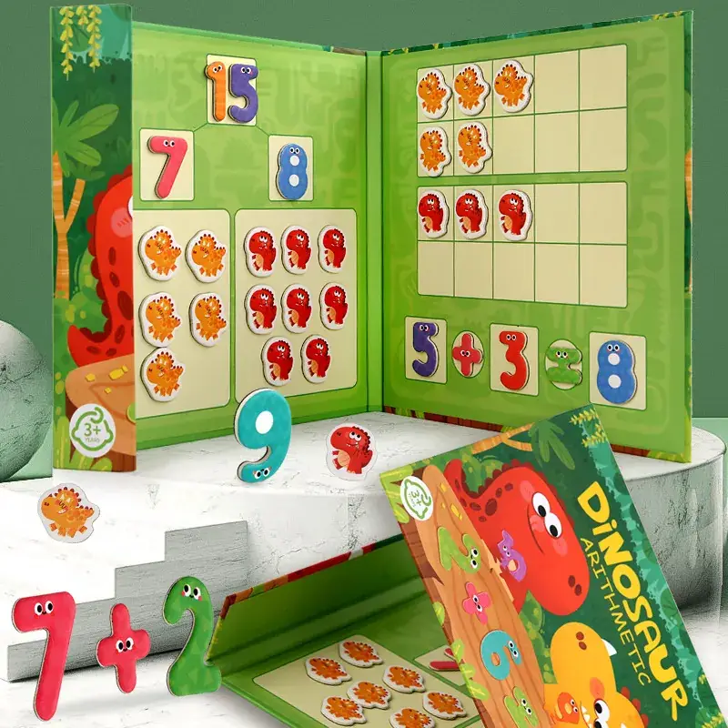 Dinosaur Number Learning Toy for Kids 10-20 Numbers