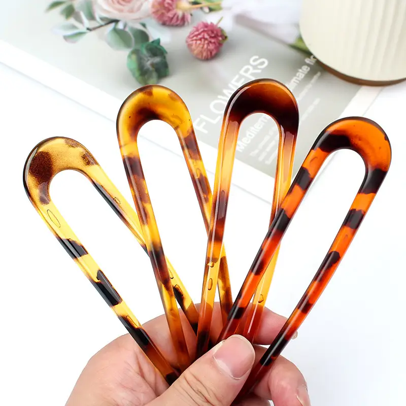2022 Summer Leopard Hairpin with Fixed Ball Head - Image 12