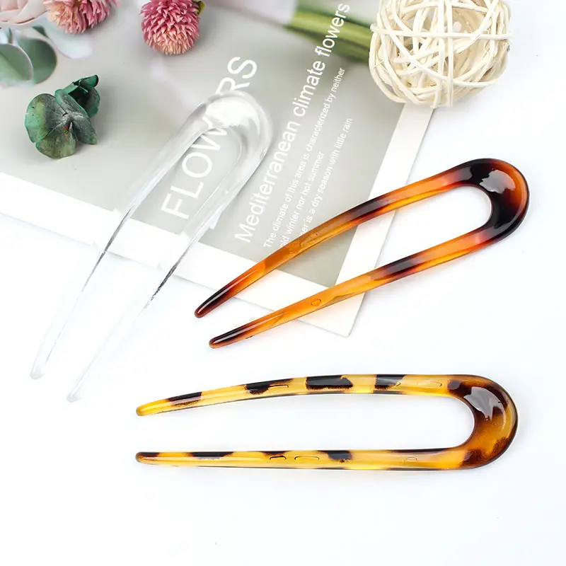 2022 Summer Leopard Hairpin with Fixed Ball Head - Image 13