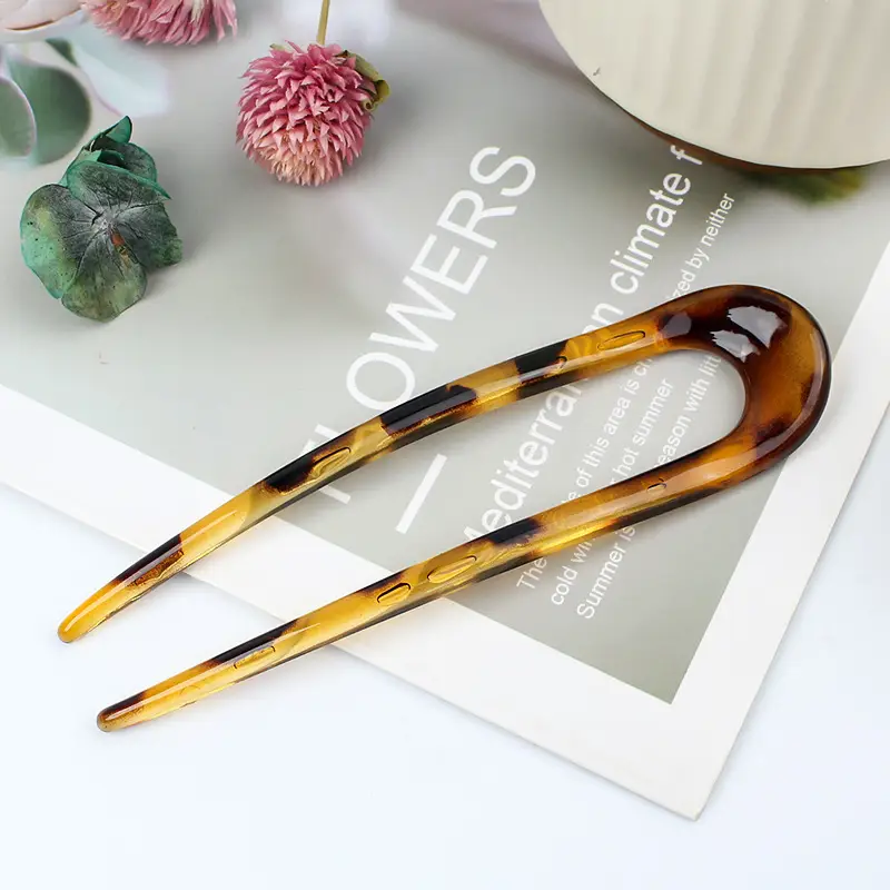 2022 Summer Leopard Hairpin with Fixed Ball Head - Image 2
