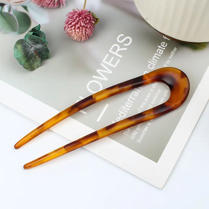 2022 Summer Leopard Hairpin with Fixed Ball Head - Image 3