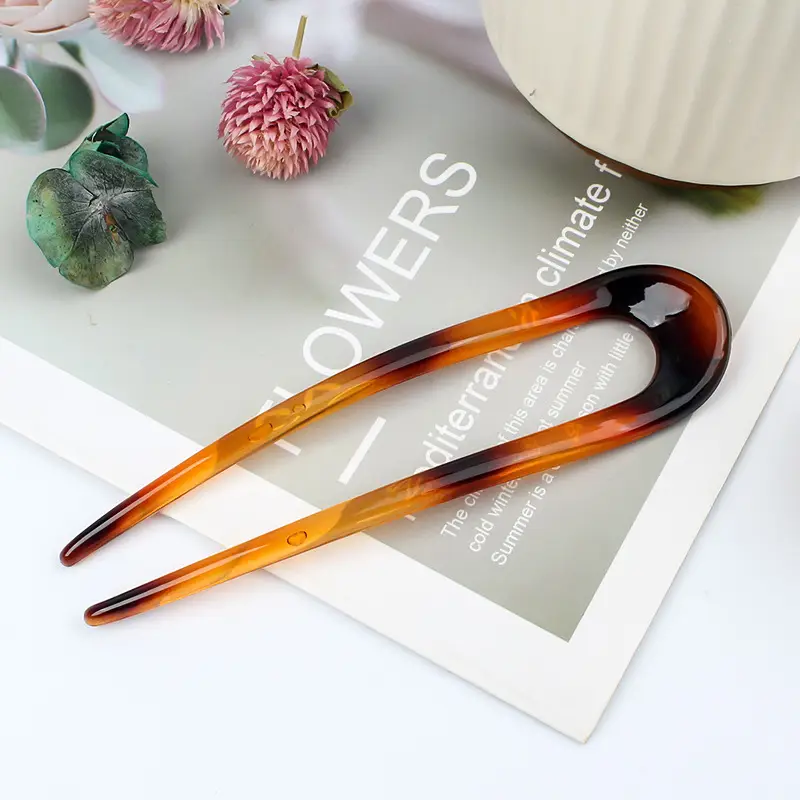 2022 Summer Leopard Hairpin with Fixed Ball Head - Image 9