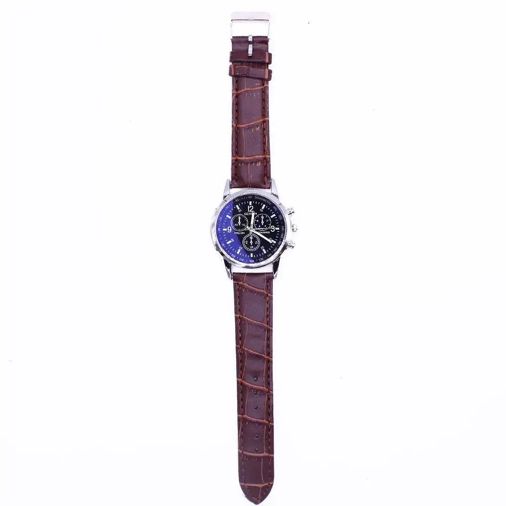 Men's Blue Light Mirror Watch with Bracelet Set - Image 5
