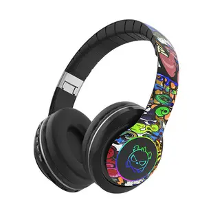 Red Wireless Bluetooth Headset for Kids & Games — feature 15