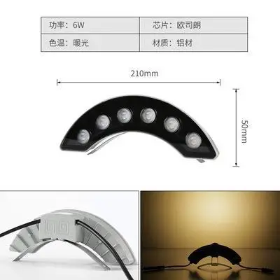 3W6W Waterproof LED Corrugated Lamp for Outdoor Temple Decor - Image 5