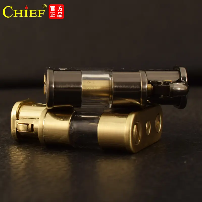 Chief Series Men's Gold Kerosene Lighter 239 - Image 3