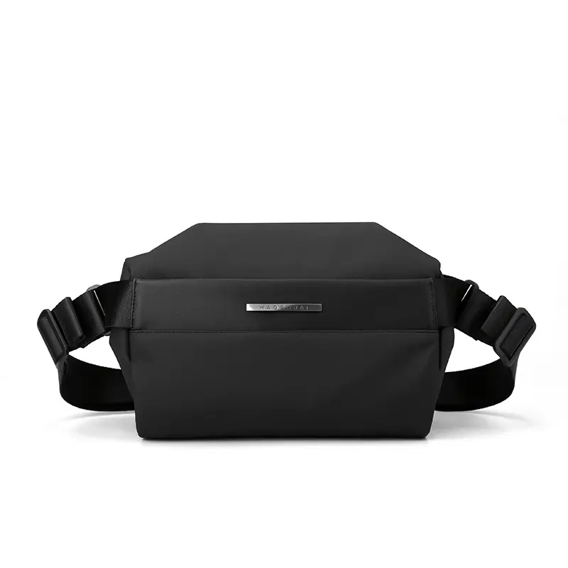 Black High-End Casual Chest Bag for Men