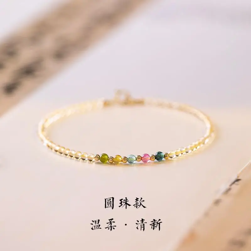Women's Citrine Gemstone Bracelet Summer Design — feature 6