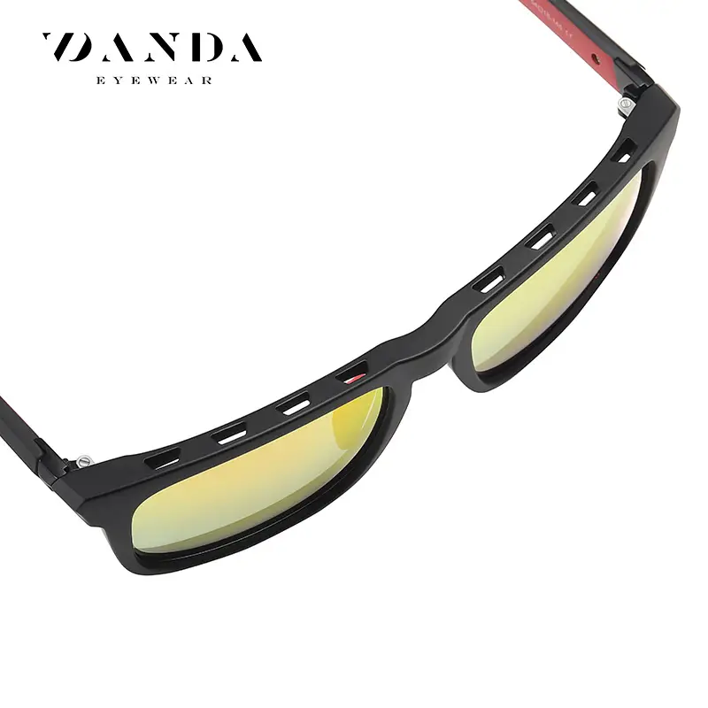 Men Polarized Sunglasses Black C73-P01 - Image 9