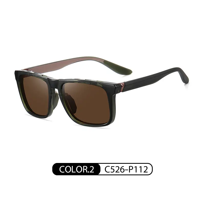 Men Polarized Sunglasses Black C73-P01 - Image 2