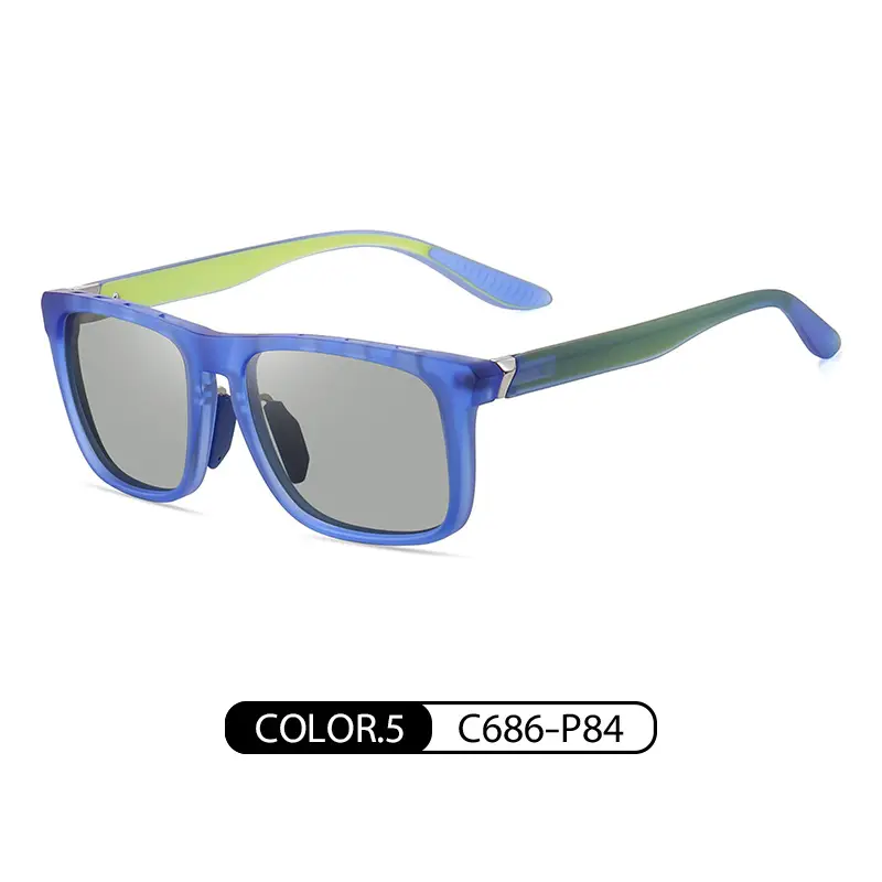 Men Polarized Sunglasses Black C73-P01 - Image 5