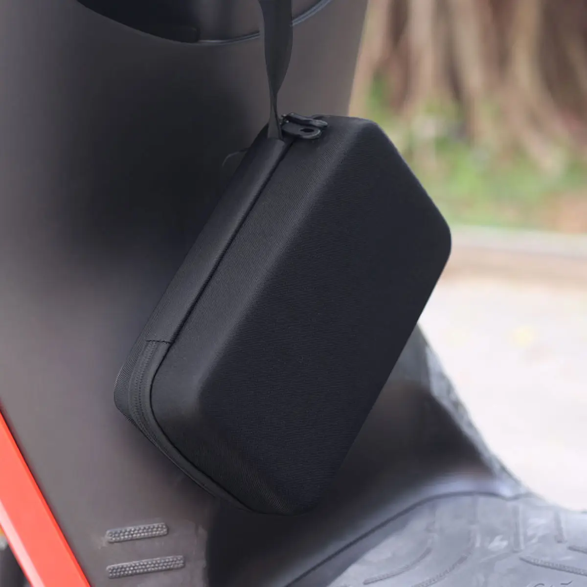 Electric Car Charger Storage Bag Black Hard Shell - Image 6