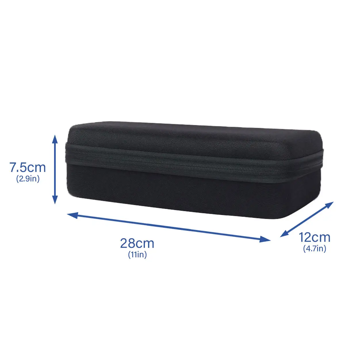 Electric Car Charger Storage Bag Black Hard Shell - Image 2