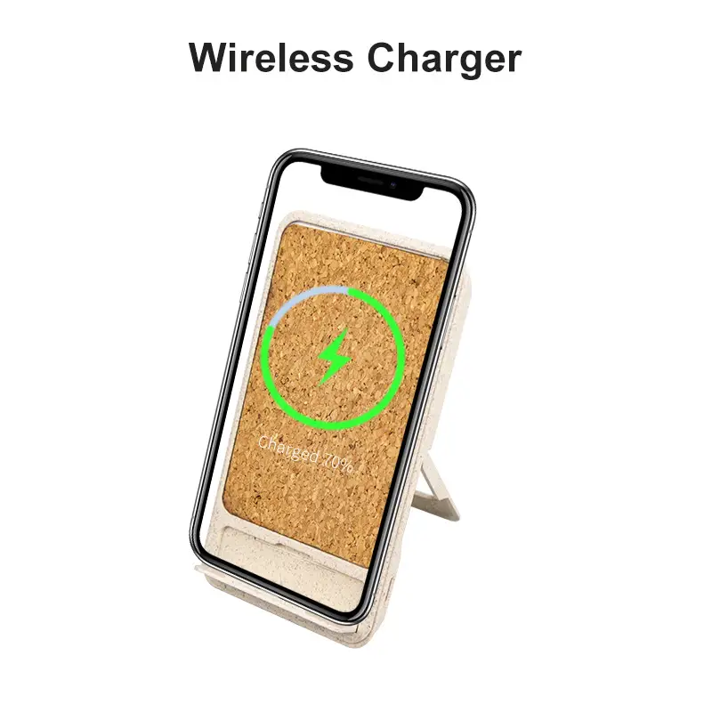 15W Eco-Friendly Wireless Charger for Phone, Desktop, and Stand - Image 7