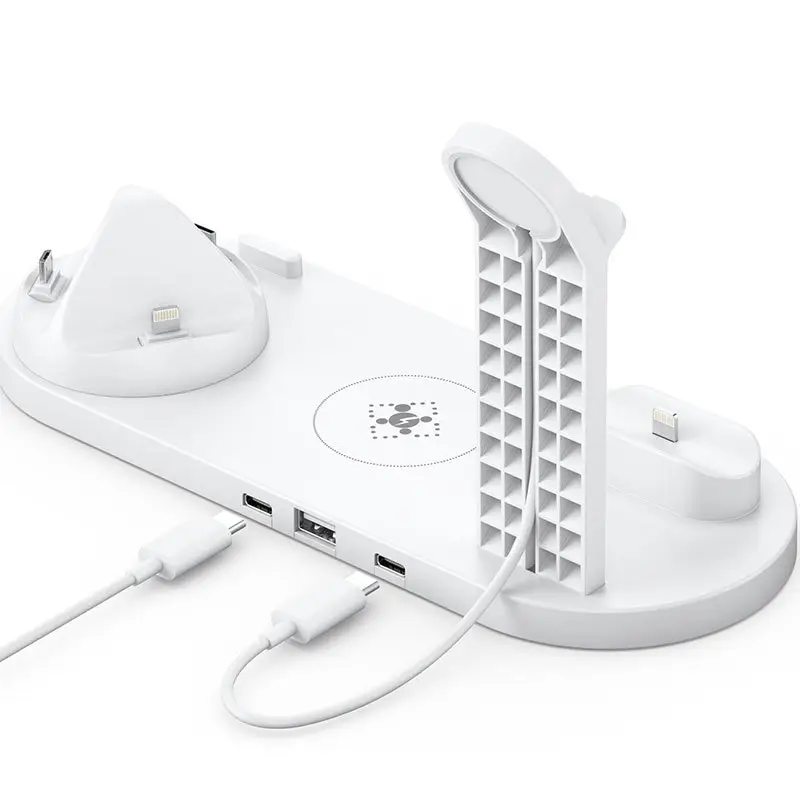 Cross-Border 3-in-1 Wireless Charging Stand for Phone, Watch, Earphone - Image 5