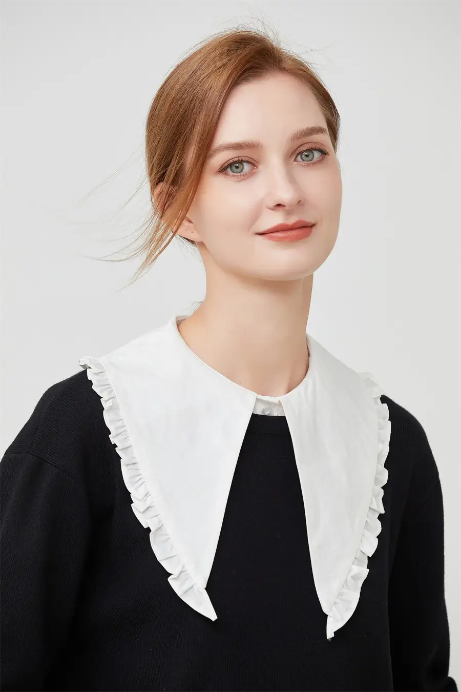 French Design Fake Collar with Sweater for Women — feature 31