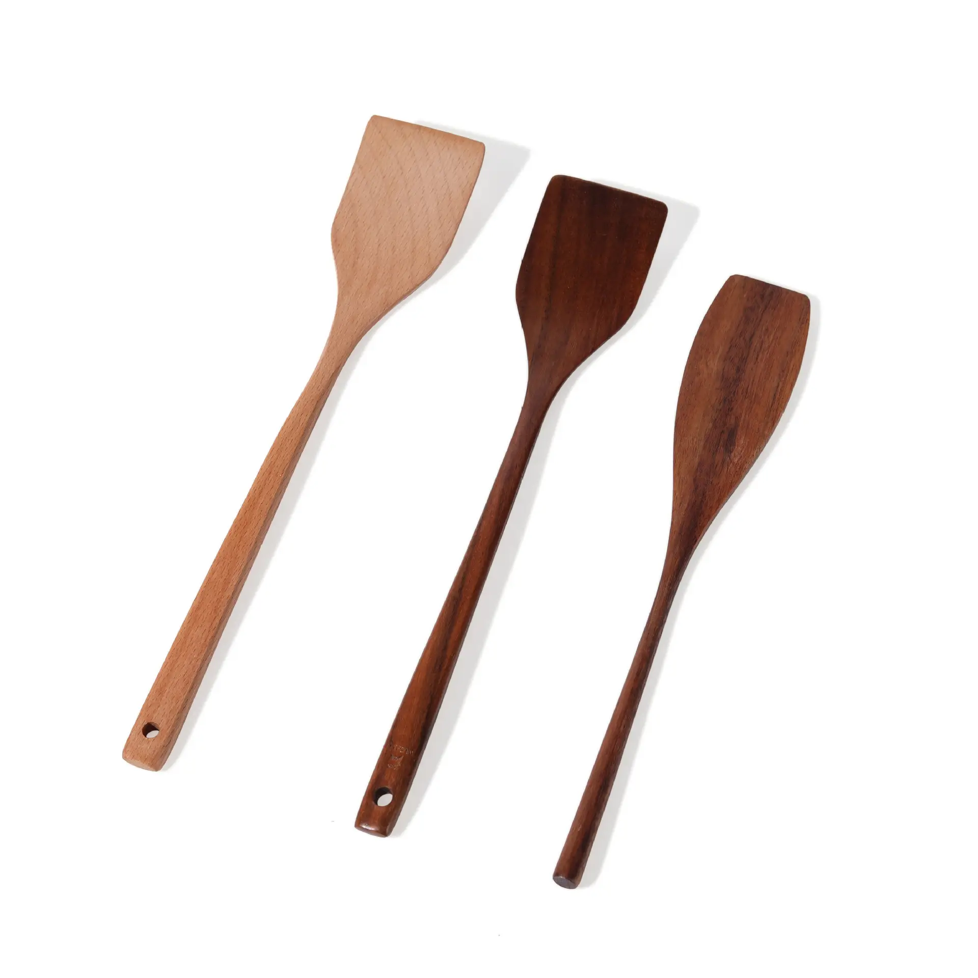 Solid Wood Kitchen Spatula Non-Stick Cooking Tool - Image 9