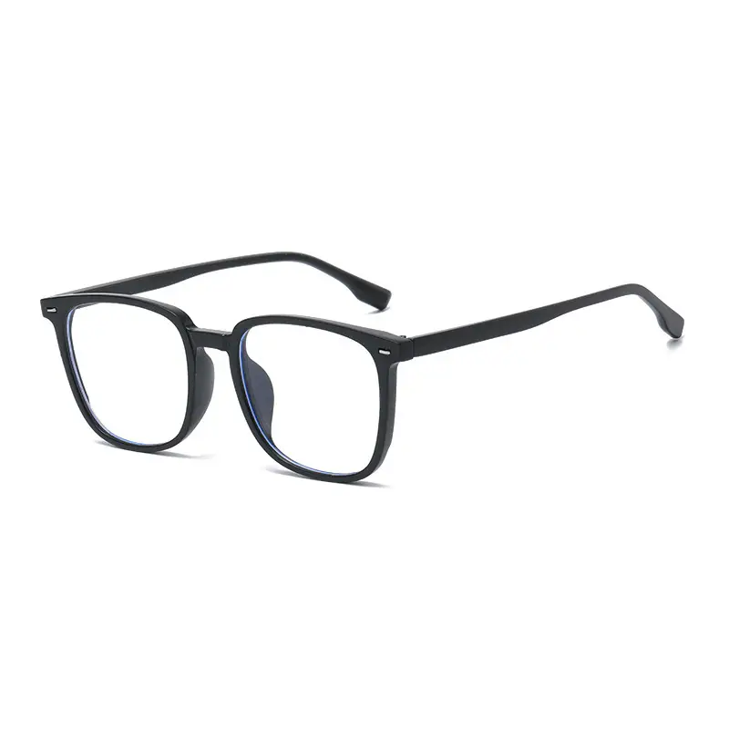 Women's Color Changing Sunglasses Black Frame Cold Tea Anti-Blue