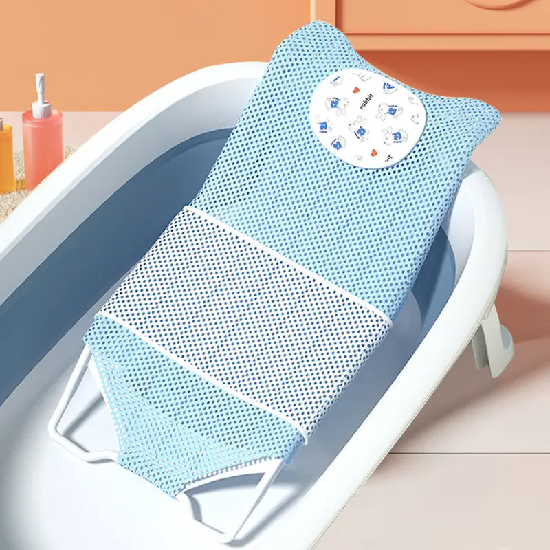 Pink Baby Bath Net Mat for Bathtub Sitting - Image 28