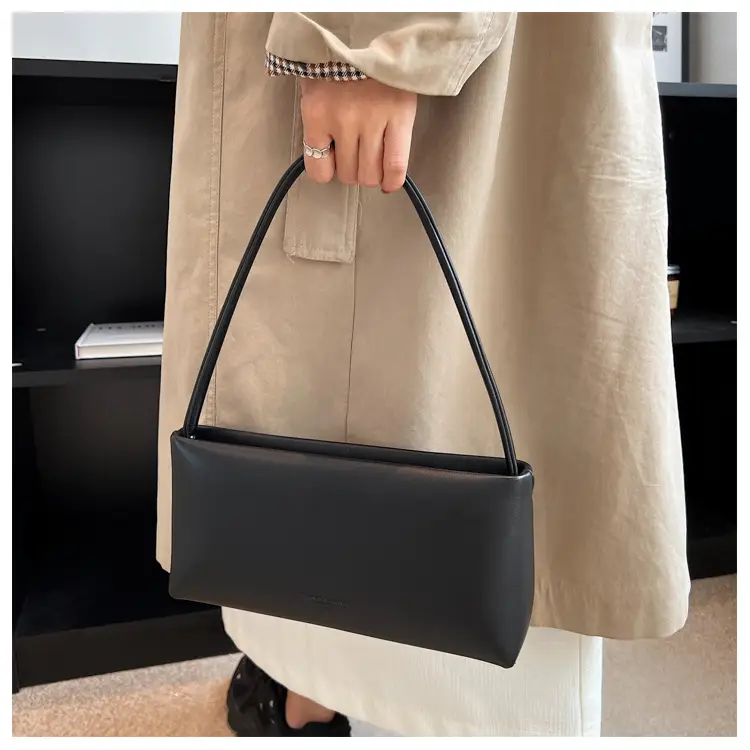 Women Crossbody Bag Beige Leather 2026 New Autumn — feature 24