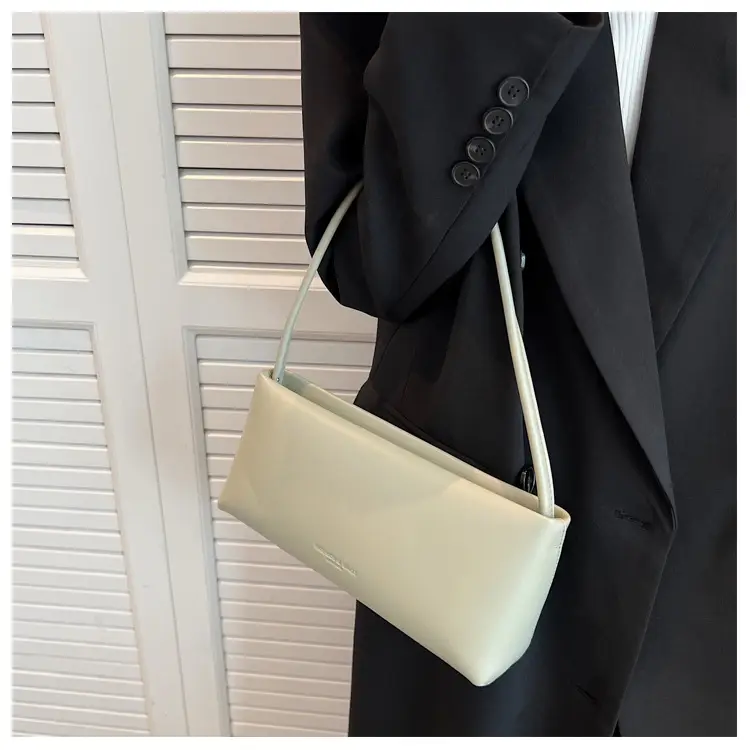 Women Crossbody Bag Beige Leather 2026 New Autumn — feature 26