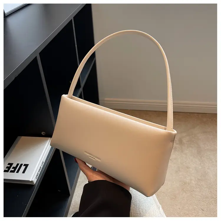 Women Crossbody Bag Beige Leather 2026 New Autumn — feature 37