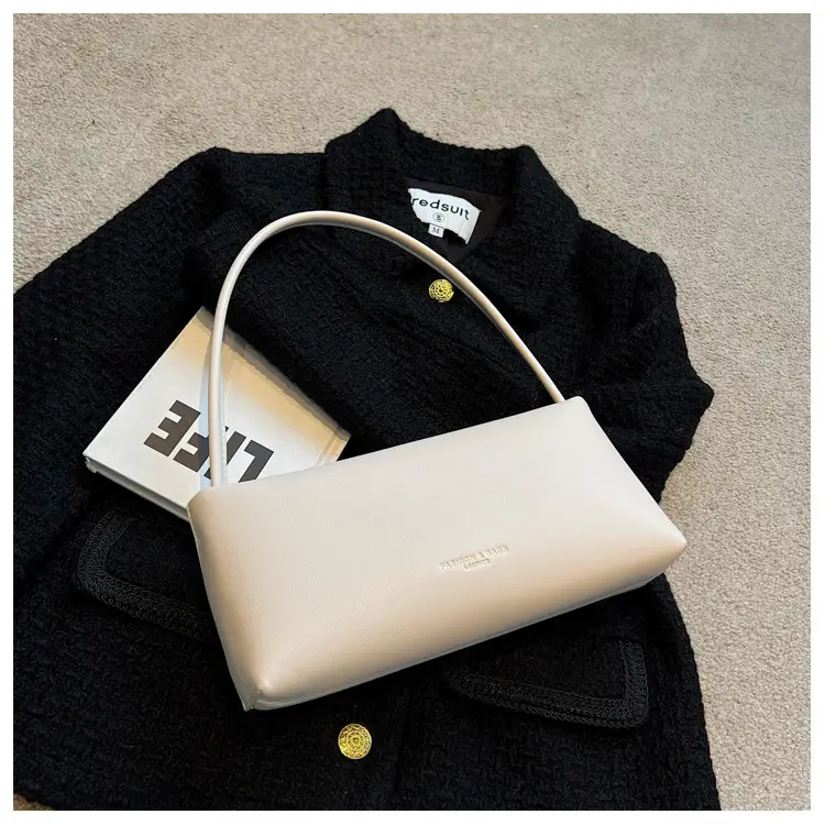 Women Crossbody Bag Beige Leather 2026 New Autumn — feature 38