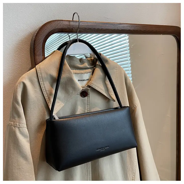 Women Crossbody Bag Beige Leather 2026 New Autumn — feature 41