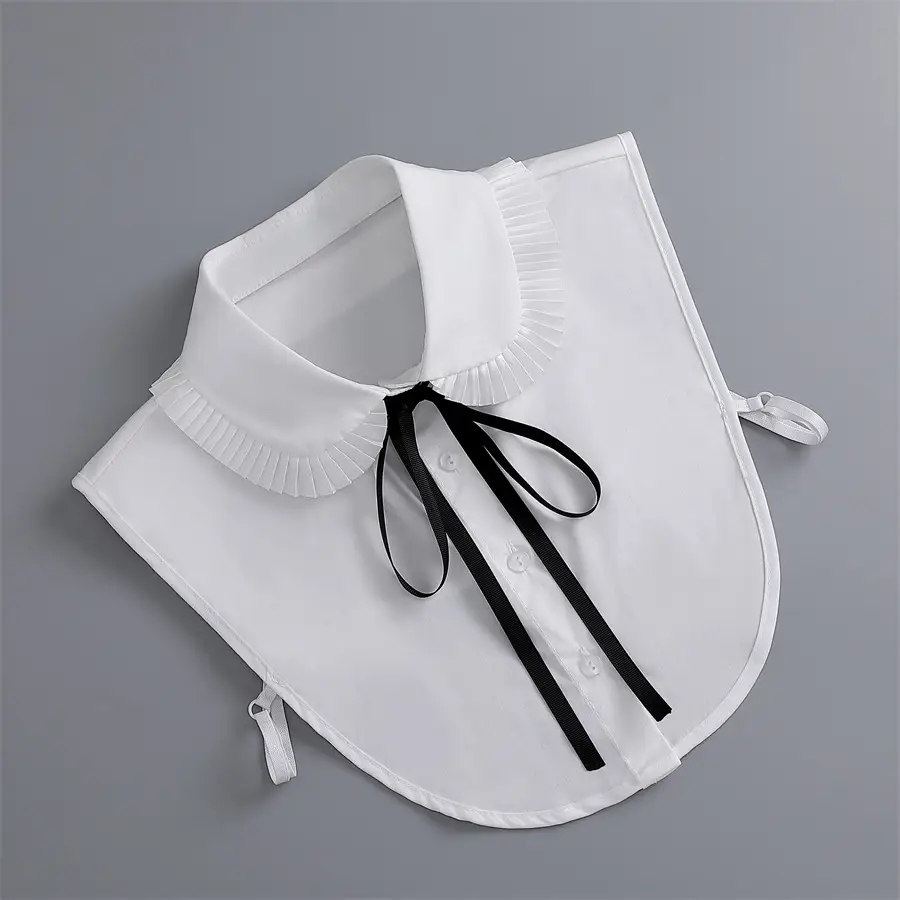 Age-Reducing Doll Collar Fake Collar White Cotton — feature 13