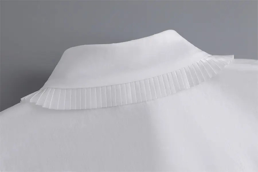 Age-Reducing Doll Collar Fake Collar White Cotton — feature 19
